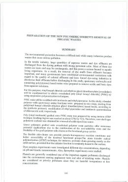 Fatih Bildik Prof. Dr. Bahire Filiz Şenkal Preparation of The New