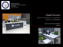 Uludağ Üniversitesi Kariyer Uygulama ve Araştırma Merkezi