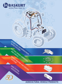 Agricultural Vehicle Products