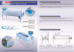 OILING MACHINE Makinenin Genel Gze