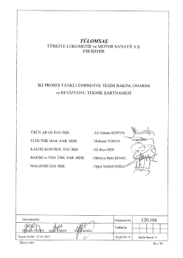 120.166 teknik şartname