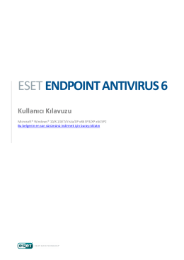 ESET Endpoint Antivirus 6 User Guide