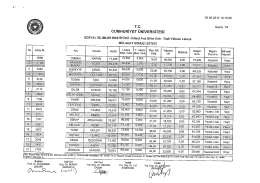 cuıvıı-ıURiYET üNivERSiTESi - Cumhuriyet Üniversitesi Sosyal