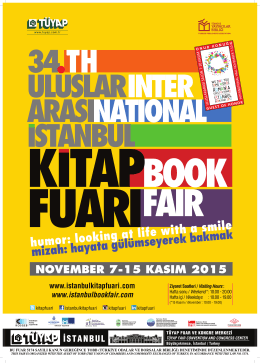 e-broşür indir - İstanbul Kitap Fuarı