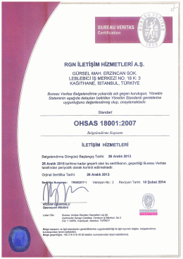 ISO 18001:2007
