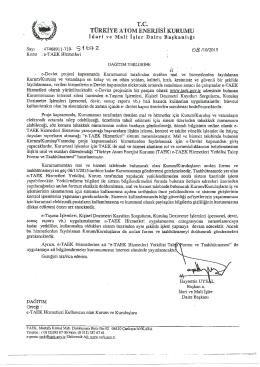 _TÜRKİYE ATOM ENERJİSİ KURUMU