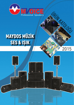 2015 katalog - Maydos Muzikal