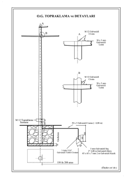 O.G. Topraklama ve Detayları