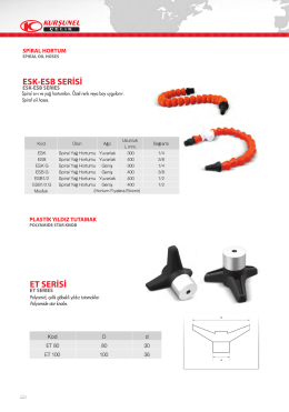 EsK-EsB sERisi - Kurşunel &Ccedil;elik