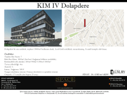 KIM IV Dolapdere - Space Gayrimenkul & Danışmanlık