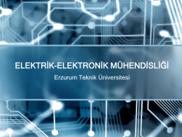 elektrik-elektronik mühendisliği