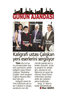 Ka`igfaﬁ Ustası calşn - Seval &Ouml;zcan, Seval`s Mirror