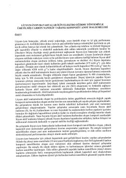 Mahmut Dirican Do&ccedil;.Dr. H&uuml;seyin Kızıl Electrospun Carbon