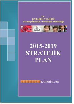 Stratejik Plan - Kayabaşı İlkokulu