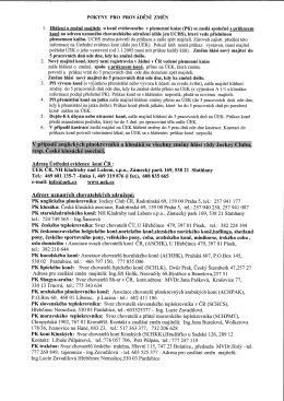 Hl&aacute;&scaron;en&iacute; změny