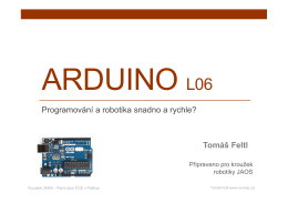 Robotika - JAOS-Arduino L06