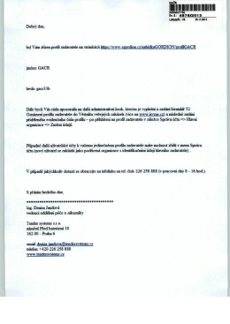 Dobry den,