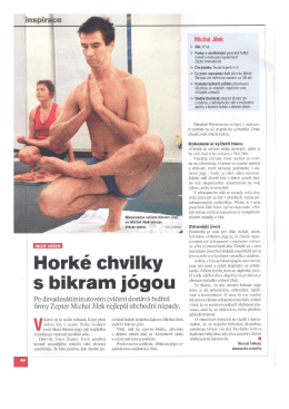 MOJE V&Aacute;&Scaron;EŇ - Bikram Yoga Prague