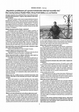 &bdquo;Největ&scaron;&iacute;m probl&eacute;mem při opravě mohelnick&eacute; věže byl