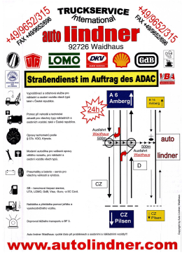 `ČD TRUCKSERVICE - auto lindner Waidhaus