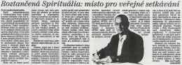 Roztančená Spirituália: místo pro veřejné setkávání