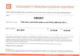 Více informací o přerušení