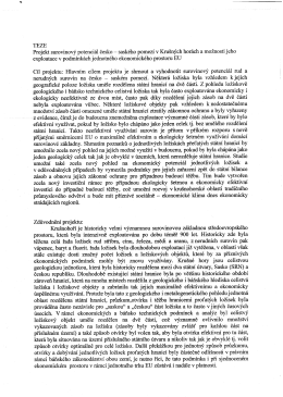 Teze projektu