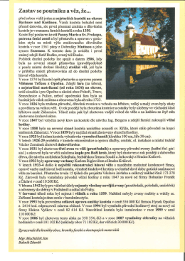 Gotick&yacute; kostel z roku 1355