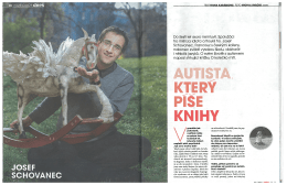 Schovanec: Autista, který píše knihy