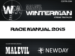 RACE MANUAL 2015
