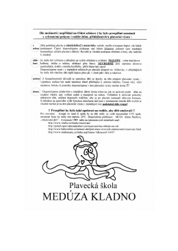 Dle možnosti ( např&iacute;klad na tř&iacute;dn&iacute; schůzce ) by bylo prospě&scaron;n&eacute;