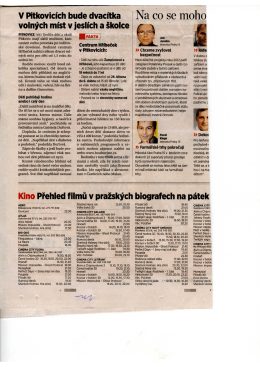 V Pitkovic&iacute;ch bude dvac&iacute;tka Na CO S