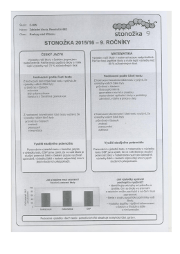 Stonožka 2015/16
