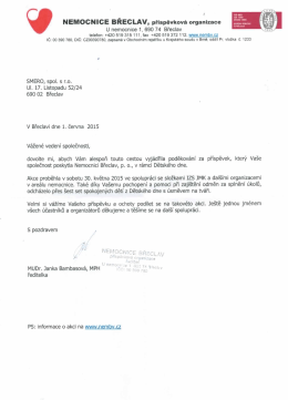 NEMOCNICE BŘECLAV, příspěvková organizace :1