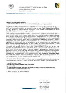 Případ z Uherskohradišťska