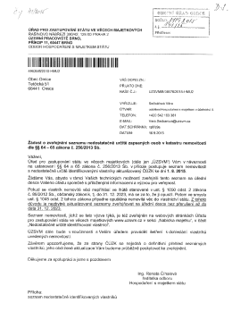 UĚEMNI PRACOVISTE BRNO, PRIKOP 11, 60447 QRNQ ,