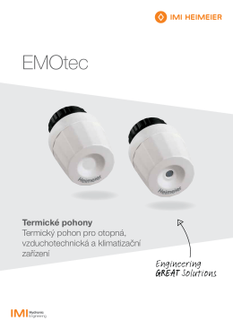 EMOtec - IMI Hydronic Engineering