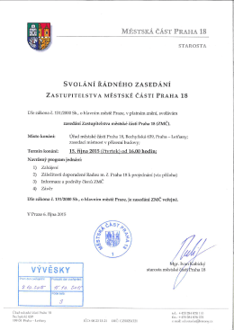 Příloha - Praha 18 Letňany