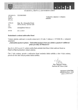 STAROSTA, J&Iacute;ROVA 2, 628 00 BRNO-L&Iacute;&Scaron;EŇ