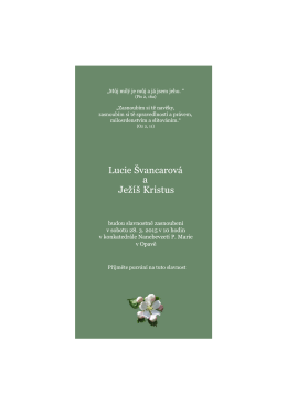 &bdquo;Můj mil&yacute; je můj a j&aacute; jsem jeho. &ldquo;