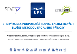 Etický kodex pro EPC
