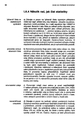 Několik rad, jak číst statistiky