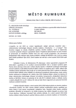 MĚSTO RUMBURK
