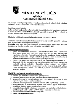 MĚSTO NOV&Yacute; JIČ&Iacute;N