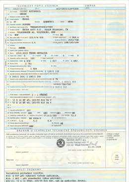 Technick&yacute; popis Superb