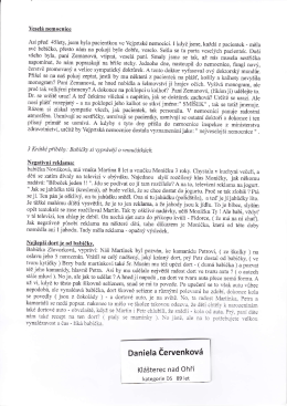 Daniela červenkov&aacute;