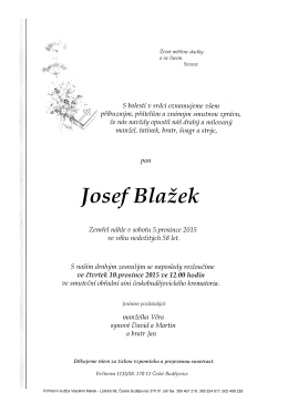 Parte Josef Blažek