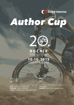 zde - ČT Author Cup 2015