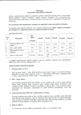 Informace - Starovice