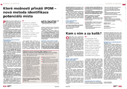 Které možnosti přináší IPOM - nová metoda - MC